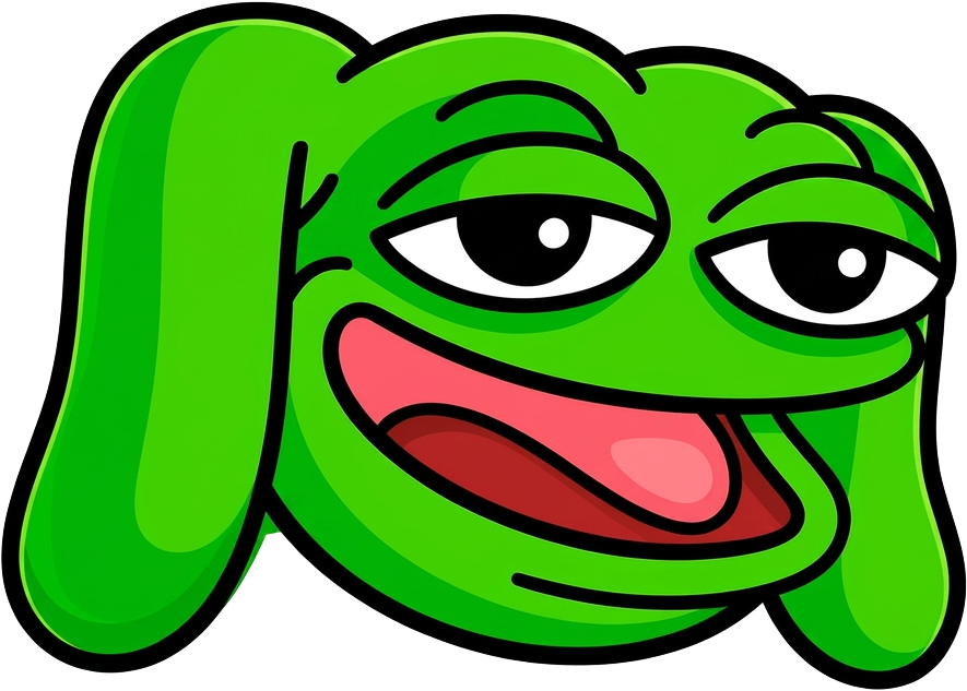 Randy character art – green version of Andy, chill expression